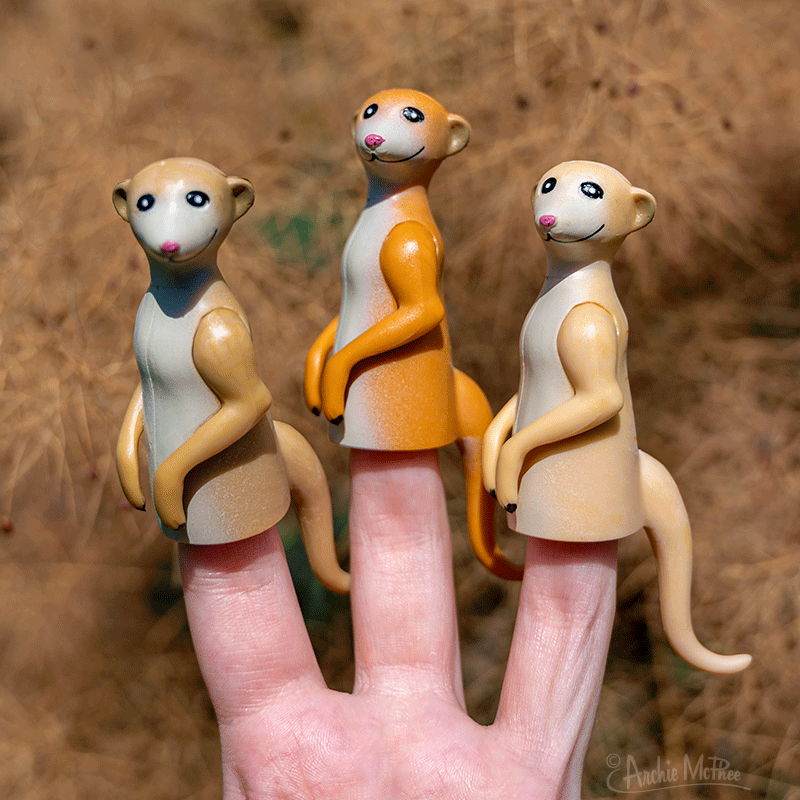 Archie Mcphee 手指狐獴
