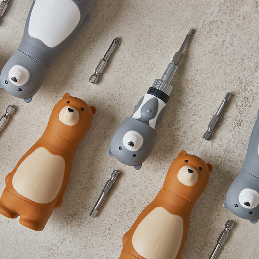 I thinking|Bear Papa棘輪螺絲起子組(典藏款)