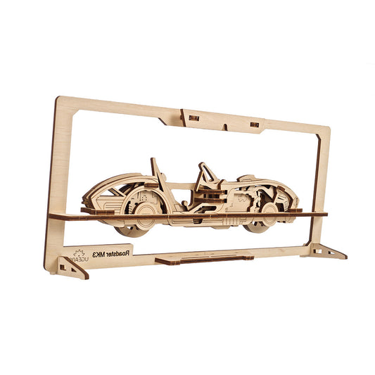 Ugears 飄移眼鏡蛇|2.5D拼圖