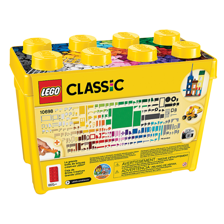 LEGO 10698 樂高® 大型創意拼砌盒桶