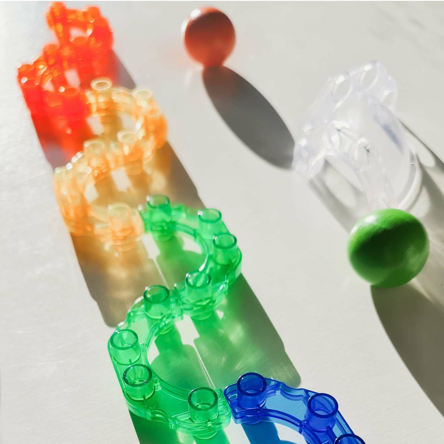 MAGBRIX 球道積木連結配件 16 pcs(共兩色)