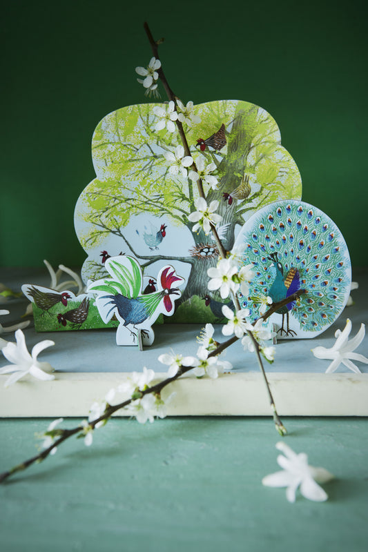 studio ROOF 小小世界_孔雀與雞