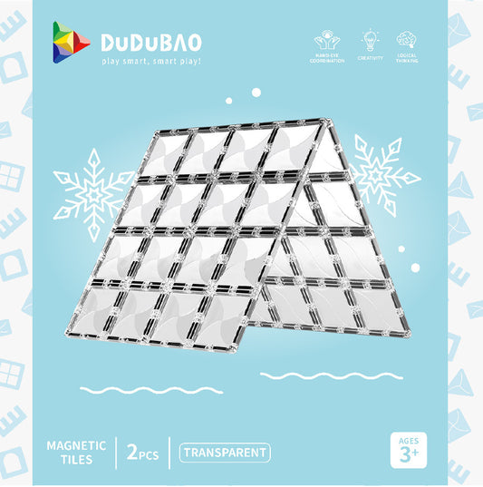 DUDUBAO磁力片-大幫手(透明)2PCS