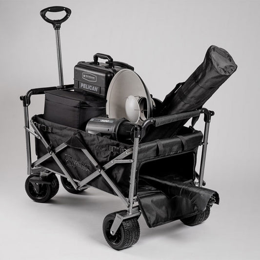 KENLUCK|入門款 多功能折疊手拉車-闇黑限定版