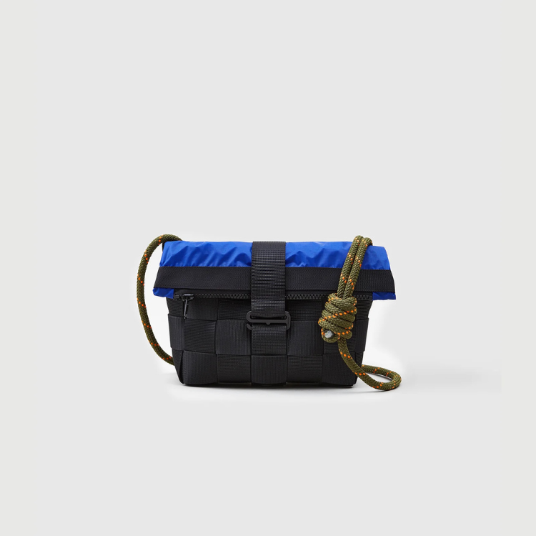 Packbags|荷蘭折疊斜背包+編織籃組