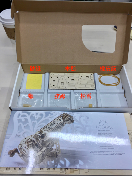 Ugears 手搖風琴Hurdy-Gurdy組裝心得 | CUBICO酷比客