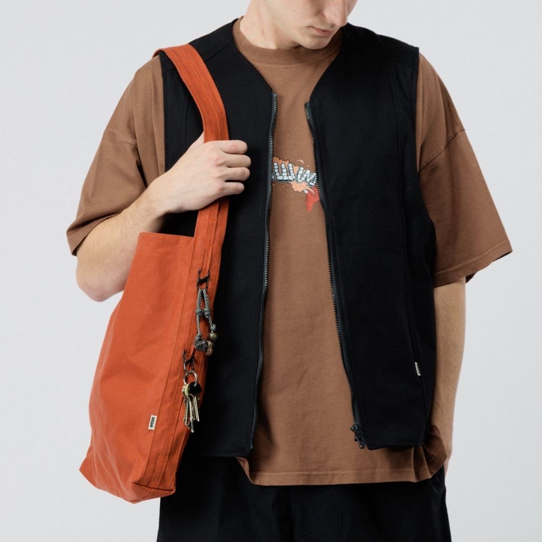 WAWWA｜Water Resistant Bar Tack Tote 防潑水機能托特包