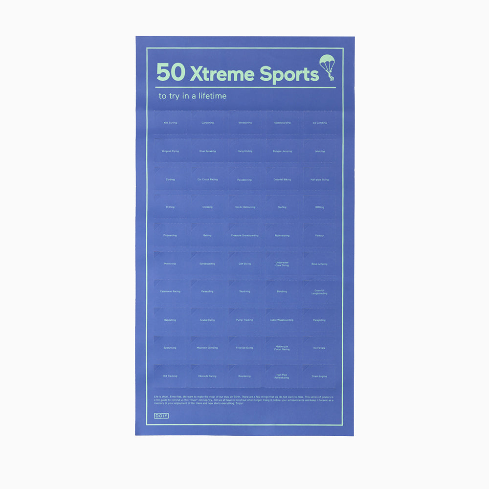 i+DOIY｜50個人生必玩的極限運動