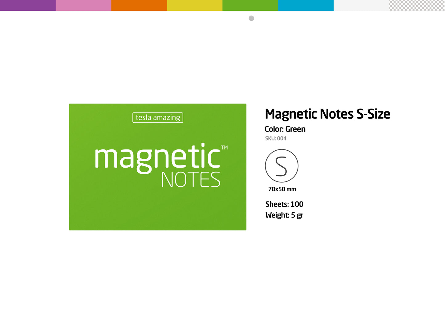 Magnetic 磁力便利貼