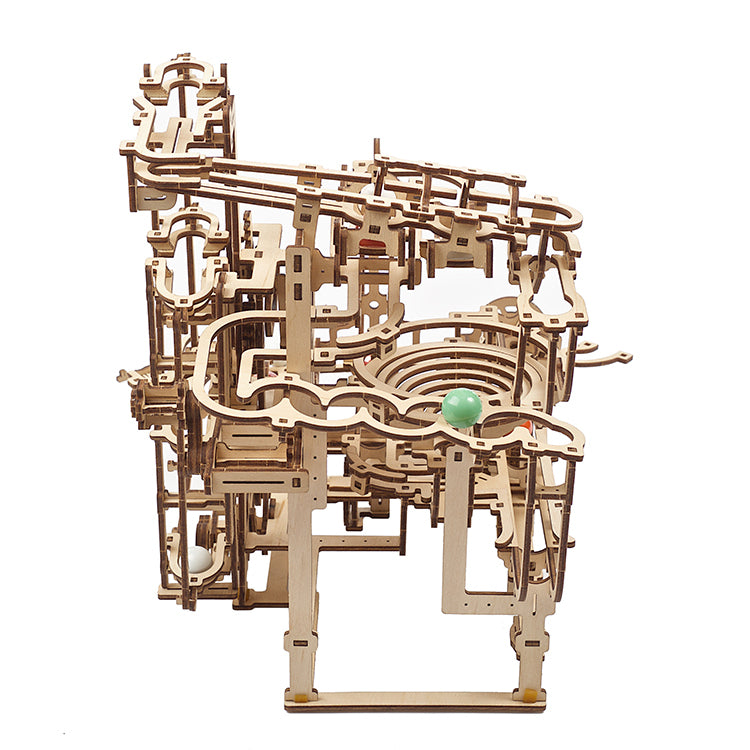 Ugears 瘋狂彈珠台2號-階梯升降系統