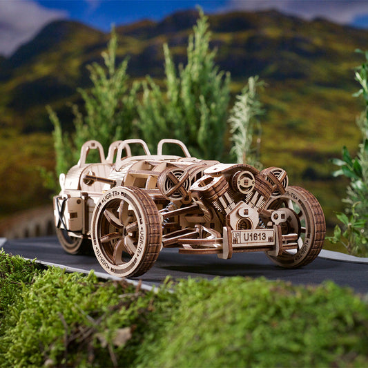 Ugears 摩根三輪跑車