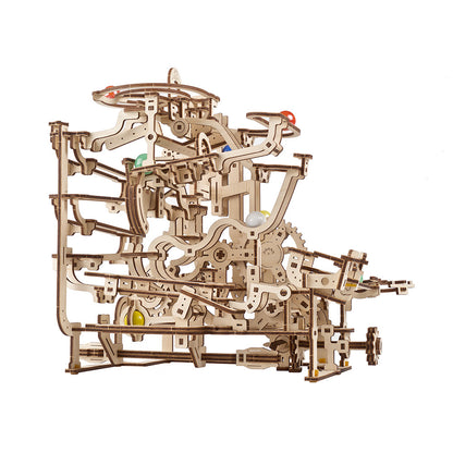 Ugears 瘋狂彈珠台3號-層層高升