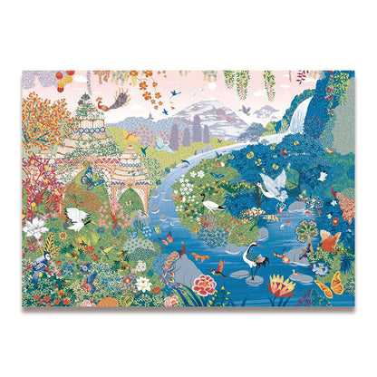 /拼圖/ 魔力花園 / 1500片