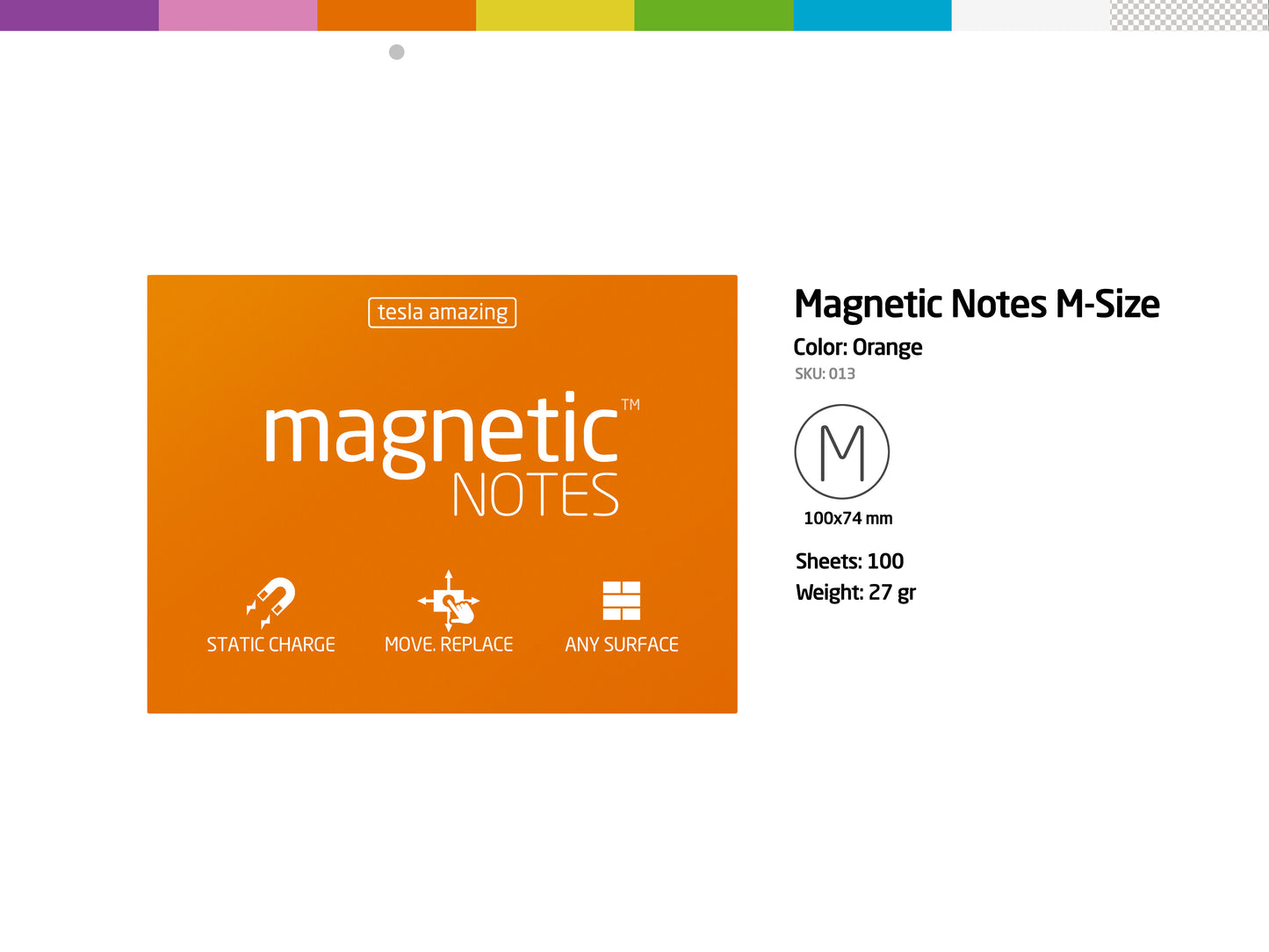 Magnetic 磁力便利貼