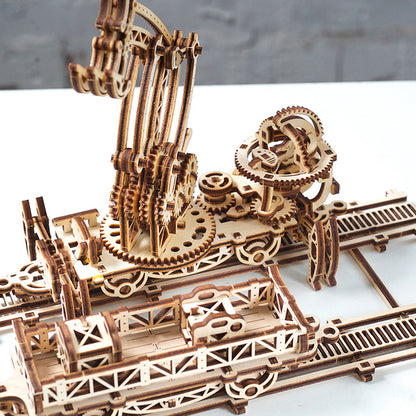 Ugears 機械小鎮 – 鐵道怪手