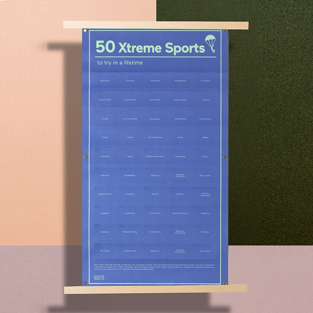 i+DOIY｜50個人生必玩的極限運動