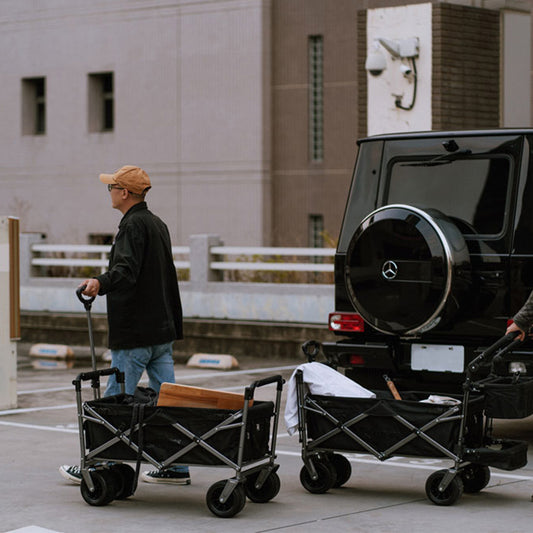 KENLUCK｜入門款 多功能折疊手拉車-闇黑限定版