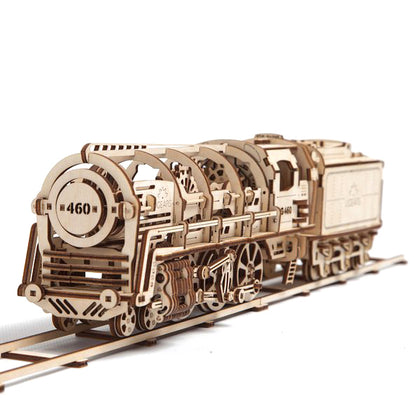 Ugears 蒸汽火車頭