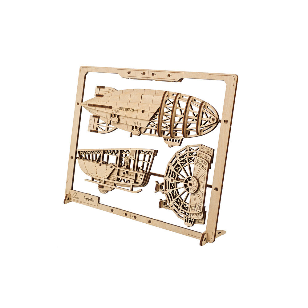 Ugears 齊柏林飛船｜2.5Ｄ拼圖