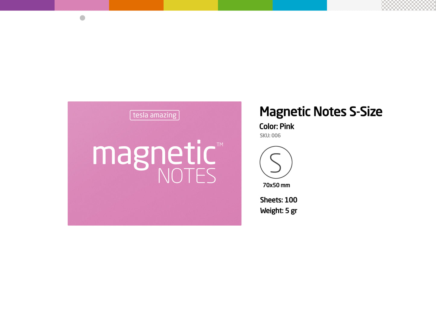 Magnetic 磁力便利貼