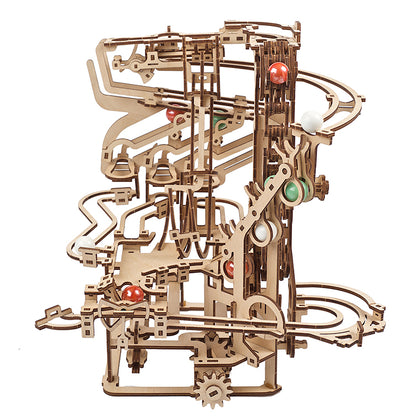 Ugears 瘋狂彈珠台1號 - 鏈式升降系統