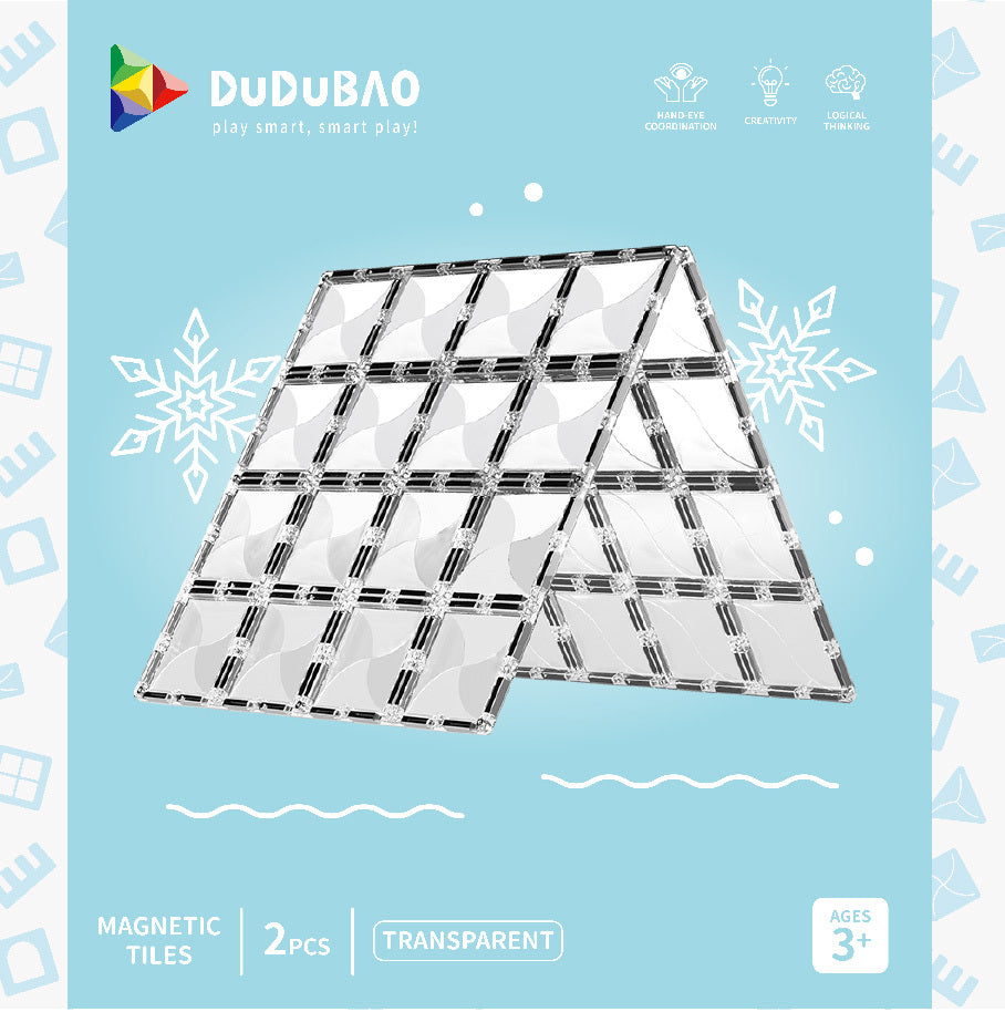 DUDUBAO磁力片－大幫手（透明）2PCS