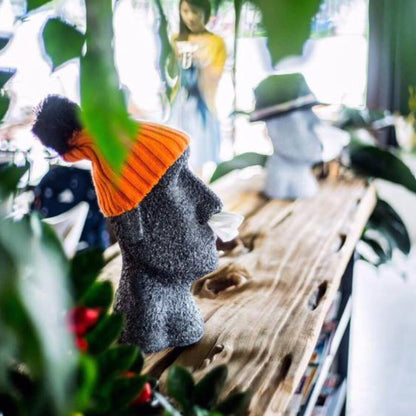 Ｍerci｜(正版)鼻抽摩艾面紙盒