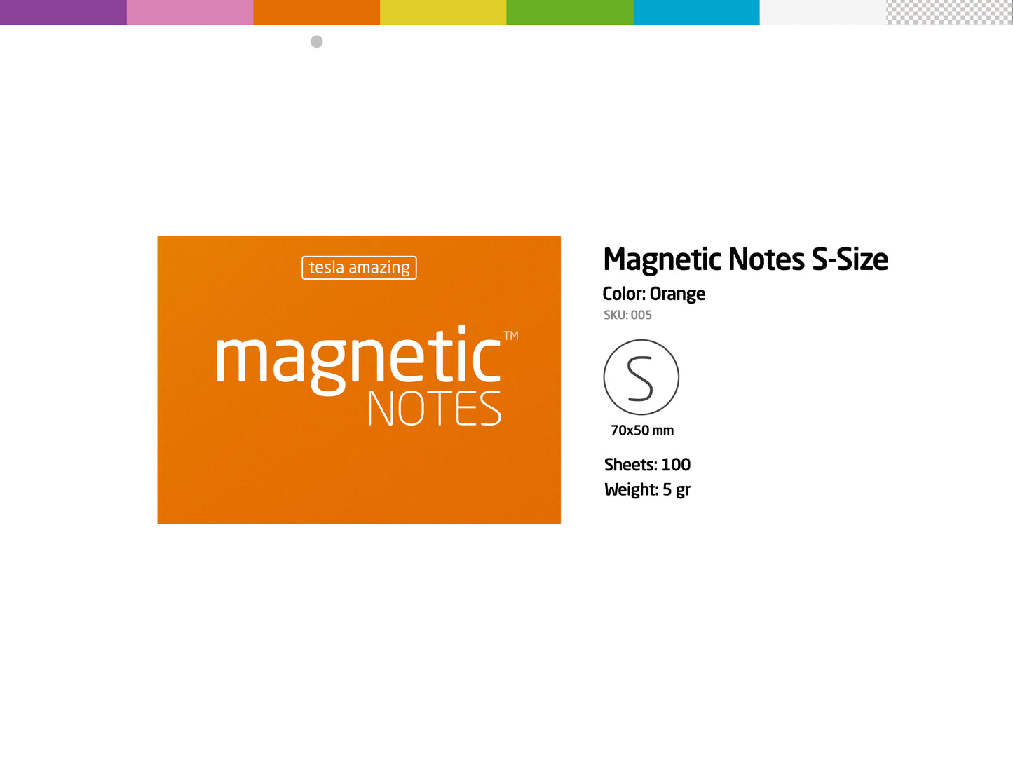 Magnetic 磁力便利貼