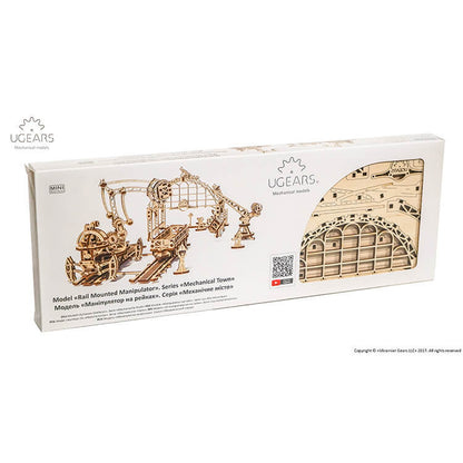 Ugears 機械小鎮 – 鐵道怪手