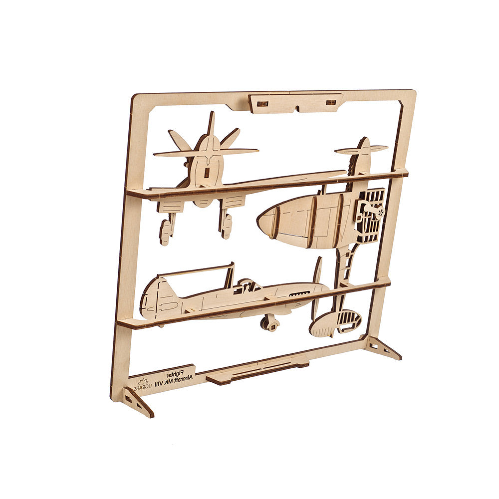 Ugears 獵鷹 1940｜2.5Ｄ拼圖